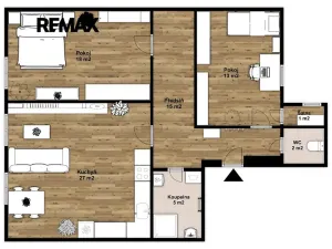 Pronájem bytu 3+kk, Plzeň, Koterovská, 81 m2