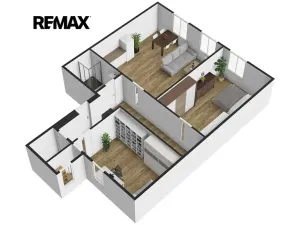 Pronájem bytu 3+kk, Plzeň, Koterovská, 81 m2