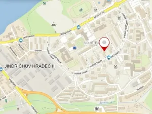 Pronájem bytu 2+1, Jindřichův Hradec - Jindřichův Hradec III, sídliště Vajgar, 58 m2