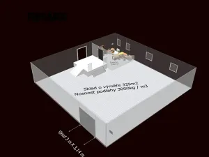 Pronájem skladu, Chlumec nad Cidlinou, Rooseveltova, 363 m2