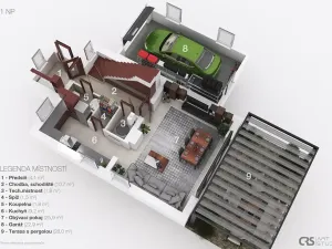 Prodej rodinného domu, Říčany, Bazalková, 101 m2