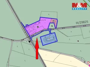 Prodej lesa, Býšť, 3807 m2