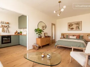 Pronájem bytu 2+kk, Most, Javorová, 31 m2