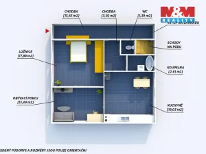 Prodej rodinného domu, Radnice, Ke Skomelnu, 70 m2