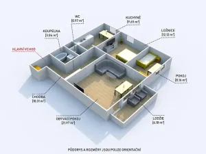 Prodej bytu 3+1, Plzeň, Sokolovská, 77 m2