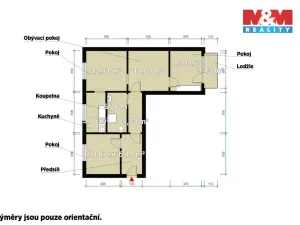 Pronájem bytu 4+1, Lesná, 65 m2