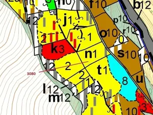 Dražba lesa, Benešov u Semil, 2540 m2