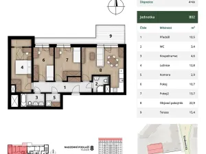 Prodej bytu 4+kk, Praha - Smíchov, Na Plzeňce, 89 m2