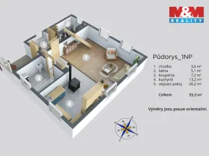 Prodej rodinného domu, Kunratice, 98 m2