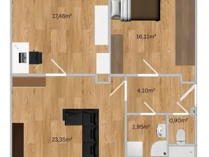 Prodej bytu 3+1, Mladá Boleslav, náměstí Republiky, 72 m2
