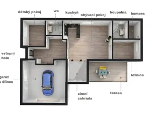 Prodej rodinného domu, Svémyslice, Sluncová, 155 m2