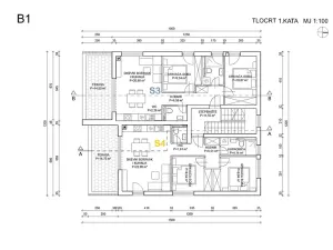 Prodej bytu 3+kk, Brodarica, Chorvatsko, 72 m2