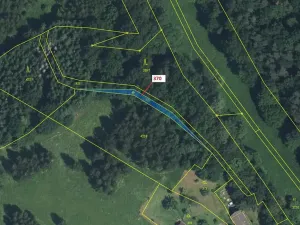 Dražba pozemku, Chlum, 191 m2