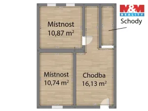 Prodej rodinného domu, Cheb, Dělnická, 130 m2