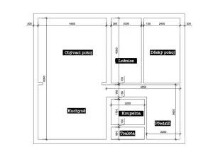 Pronájem bytu 3+kk, Děčín, Kamenická, 70 m2