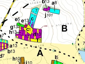 Dražba lesa, Hradiště, 3718 m2