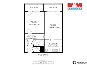 Prodej atypického bytu, Ostrava - Bělský Les, Bohumíra Četyny, 52 m2