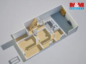 Prodej rodinného domu, Dubí - Bystřice, Dlouhá, 150 m2