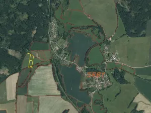 Prodej pole, Srby, 7890 m2