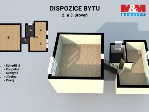 Prodej bytu 3+1, Zlín - Kudlov, Žlutá, 87 m2