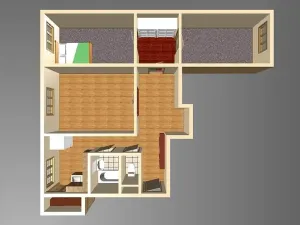 Pronájem pokoje, Praha - Vršovice, Norská, 10 m2