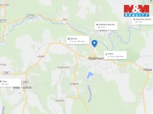 Prodej pozemku pro bydlení, Radimovice, 820 m2