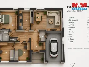 Prodej rodinného domu, Čtyřkoly - Javorník, 236 m2