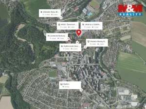 Pronájem bytu 2+kk, Vlašim, Žižkovo nám., 56 m2