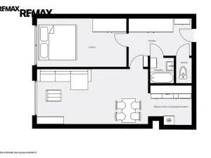 Prodej bytu 2+kk, Praha - Holešovice, Tusarova, 47 m2