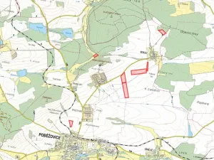 Prodej pole, Poběžovice, 64029 m2