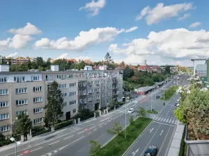 Pronájem bytu 1+kk, Praha - Střešovice, Za Hládkovem, 34 m2