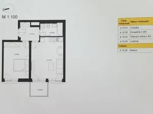Pronájem bytu 2+kk, Praha - Dejvice, Lindleyova, 55 m2