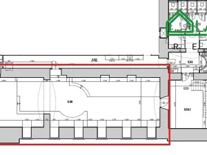 Pronájem obchodního prostoru, Brno, Benešova, 160 m2