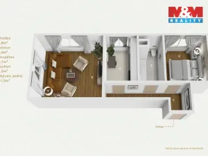 Prodej bytu 2+1, Nejdek, sídliště 9. května, 53 m2