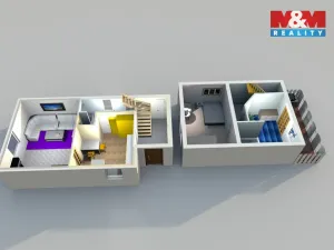 Prodej rodinného domu, Červené Pečky, 9. května, 78 m2