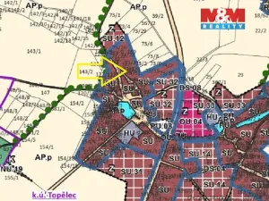 Prodej pozemku pro bydlení, Čížová - Topělec, 558 m2