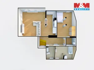 Prodej bytu 2+kk, Děčín - Děčín IV-Podmokly, Jungmannova, 84 m2