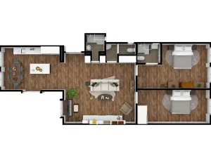 Pronájem bytu 3+kk, Praha - Staré Město, Rybná, 108 m2