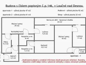 Prodej domu, Loučná nad Desnou - Rejhotice, 221 m2