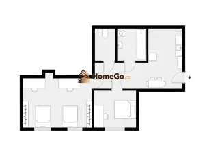 Pronájem bytu 2+1, Praha - Nusle, Žateckých, 71 m2