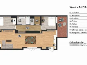 Prodej rodinného domu, Brno - Komín, Ulrychova, 275 m2