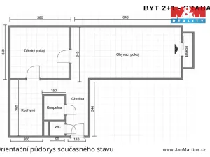 Prodej bytu 2+1, Praha - Žižkov, Buková, 52 m2