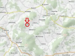 Prodej lesa, Úboč, 13538 m2