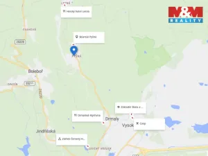 Prodej pozemku pro bydlení, Vysoká Pec - Pyšná, 859 m2