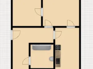 Prodej bytu 2+1, Kynšperk nad Ohří, Dlouhá, 61 m2