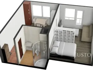 Prodej bytu 1+1, Písek, třída Přátelství, 38 m2