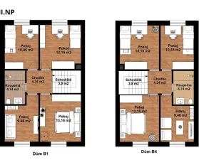 Prodej rodinného domu, České Budějovice, 75 m2