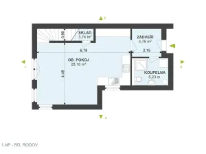 Prodej bytu 3+kk, Smiřice, 101 m2