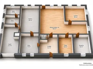 Prodej rodinného domu, Dětřichov, 188 m2