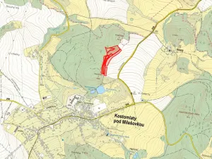 Prodej pole, Kostomlaty pod Milešovkou, 28333 m2